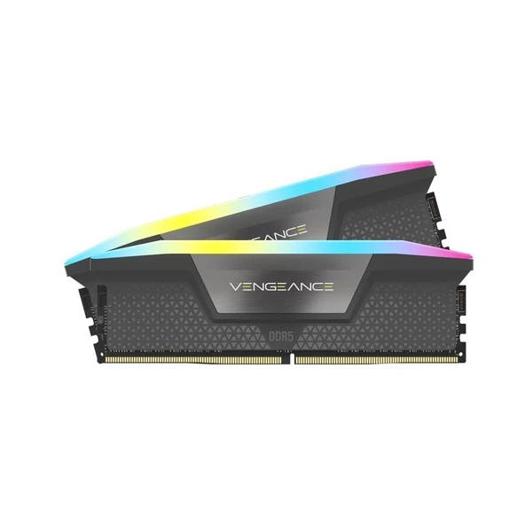 CORSAIR Vengeance RGB 32GB (2x16GB) 6000MT/S DDR5 CL38 XMP/AMD EXPO Ram-CMH32GX5M2B6000Z38 ürün görseli 1
