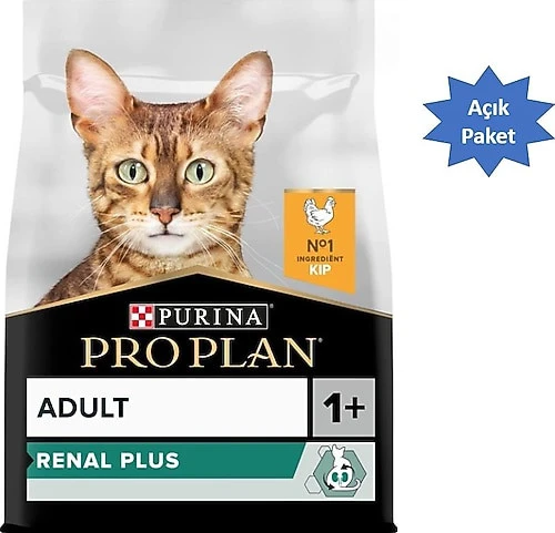 Pro Plan Renal Plus Tavuklu 5 kg Yetişkin Kedi Maması - Açık Paket ürün görseli 1