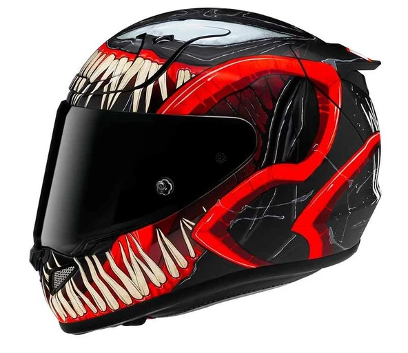KASK HJC RPHA12 KASK VENOM 3 MARVEL MC1SF - Resim 2