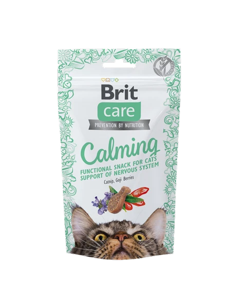 Brit Care Sakinleştirici Etkili, Tahılsız, Fonksiyonel Kedi Ödülü 50 gr ürün görseli 1