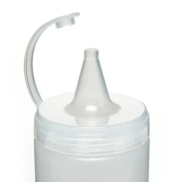 Şeffaf Sos Şişesi - 1000ML Dev Boy - Resim 4