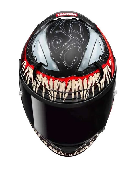 KASK HJC RPHA12 KASK VENOM 3 MARVEL MC1SF - Resim 4