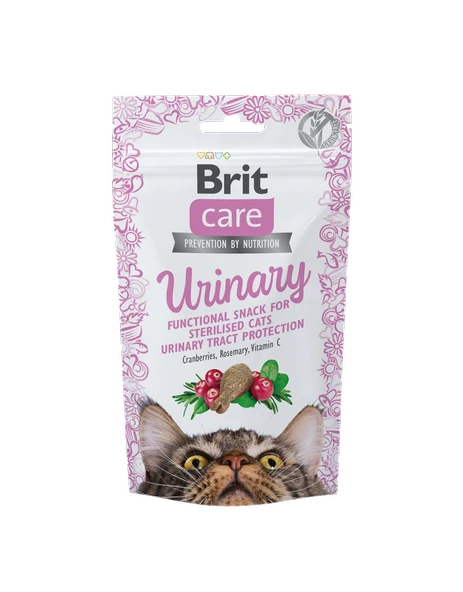 Brit Care İdrar Yolu Problemlerini Düzenlemek İçin, Tahılsız, Fonksiyonel Kedi Ödülü 50 gr ürün görseli 1