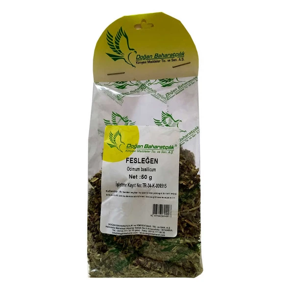 Fesleğen Doğal 50 Gr Paket ürün görseli 1