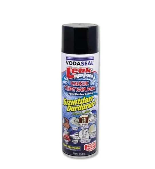 Leak Fix Kauçuk İzolasyon Spreyi 396 gr Siyah ürün görseli 1