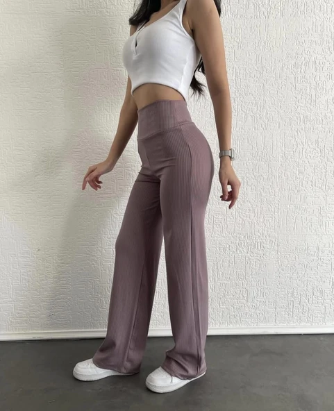 fitilli zzo pantolon sütlükahve ürün görseli 1