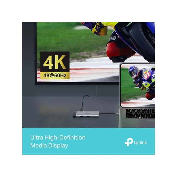 TP-Link UH6120C | USB-C 6-in-1 Hub - Resim 8