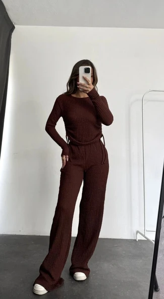 Bubble alt üst takım kahve pt510446 ürün görseli 1