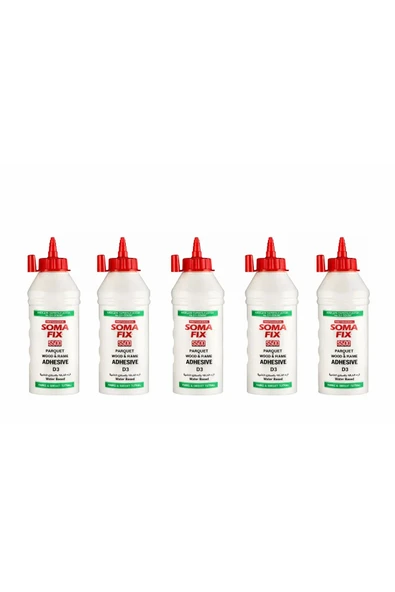 5 ADET 500 Ml Beyaz Parke Ve Iskelet Tutkalı Yapıştırıcısı ürün görseli 1