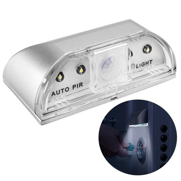 Powermaster PM-37708 Hareket Sensörlü 4 LED'li Pratik Aydınlatma ürün görseli 1