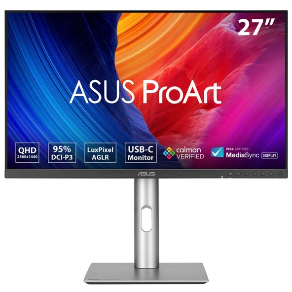 Asus ProArt PA278CFRV 27" 5 MS 100 Hz 2K Pivot IPS Oyuncu Monitörü ürün görseli 1