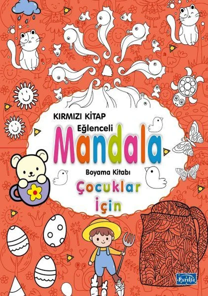 Çuklar İçin Mandala Kırmızı ürün görseli 1