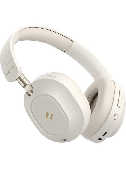 Havit H668BT ANC Bej Kulak Üstü Bluetooth Kulaklık ürün görseli 1