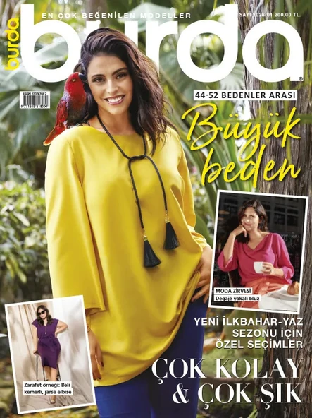 Burda Dergi Büyük Beden 2026/01 ürün görseli 1