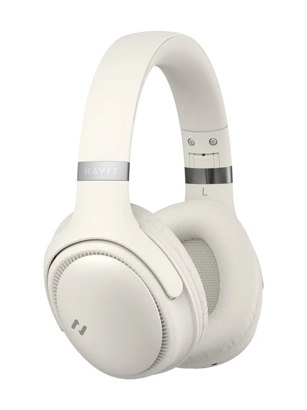Havit H630BT Kulak Üstü Bluetooth Kulaklık Bej ürün görseli 1