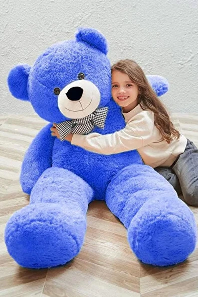 Papyonlu 180-190 Cm Dev BOY Sevimli Peluş Koca Ayı - Sevgiliye Eşe - Arkadaşa  Özel Hediye ürün görseli 1