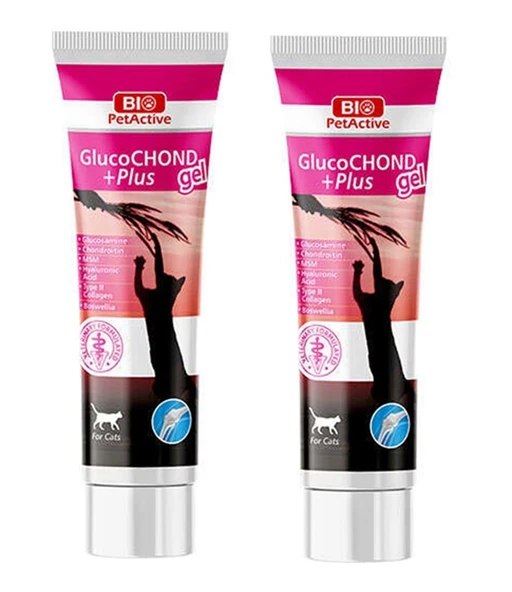 Bio PetActive Glucohond Plus Jel Kedi Eklem Sağlığını Destekleyen Macun 100 ML X 2 Adet ürün görseli 1