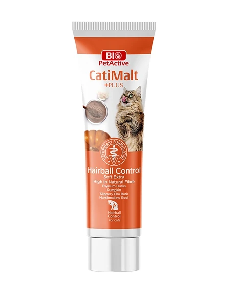 Bio PetActive Catimalt Plus Tüy Yumağı Önleyeci Malt Macun 100 Gr. ürün görseli 1
