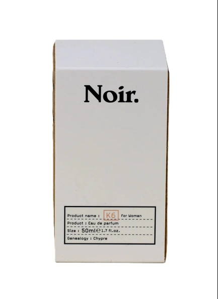 Noir. K6 Kadın EDP Parfüm 50 ML - Resim 3