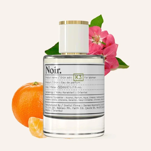 Noir. K3 Kadın EDP Parfüm 50 ML ürün görseli 1