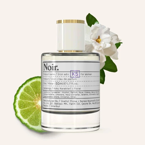 Noir. K5 Kadın EDP Parfüm 50 ML ürün görseli 1