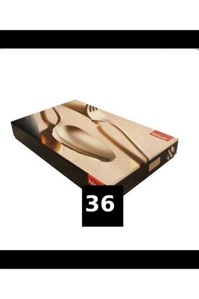 Hisar Lara 36 Parça Bronz Çatal Kaşık Bıçak Set - Resim 2