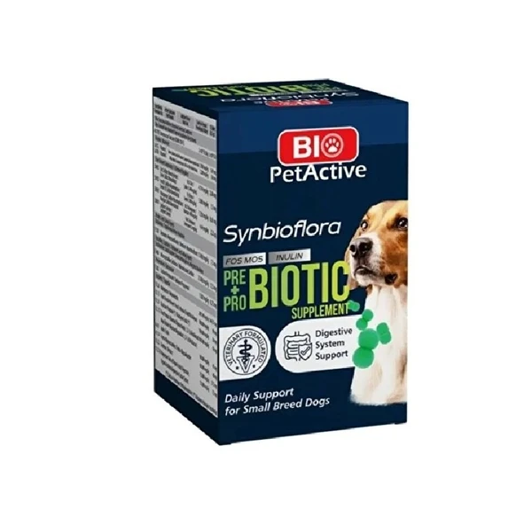 Bio PetActive Synbioflora Mini Irk Köpek İçin Probiotic Sindirim Destekleyen 60 Tablet 30 Gr. ürün görseli 1