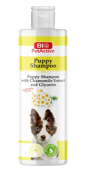 Bio Petactive Puppy Shampoo Papatya Özlü Yavru Köpek Şampuanı 400 ML. ürün görseli 1