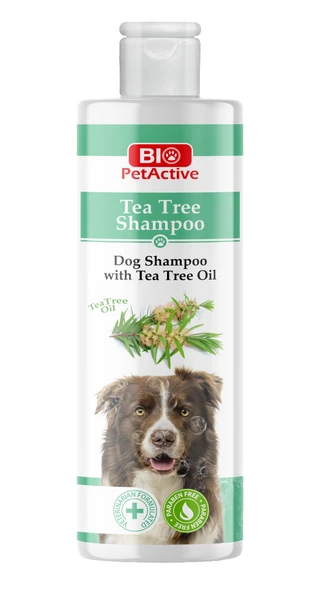 Bio Petactive Tea Tree Shampoo Çay Ağacı Yağlı Köpek Şampuanı 400 ML. ürün görseli 1