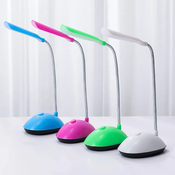 360 Derece Ayarlanabilir Esnek LED Masa Lambası - Resim 2