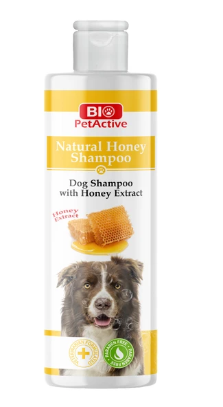 Bio Petactive Natural Honey Shampoo Doğal Bal Özlü Köpek Şampuanı 400 ML. ürün görseli 1