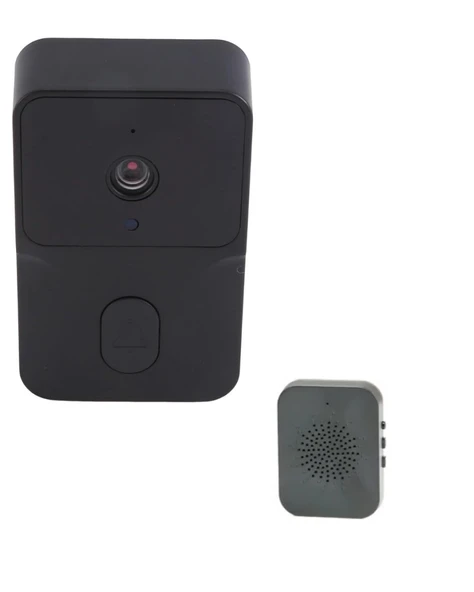 Wifi Akıllı Kapı Zili 85 Derece Geniş Açı Android İos Uyumlu - Resim 4
