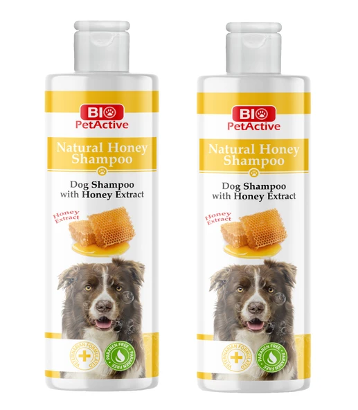 Bio Petactive Natural Honey Shampoo Doğal Bal Özlü Köpek Şampuanı 400 ML. X 2 Adet ürün görseli 1