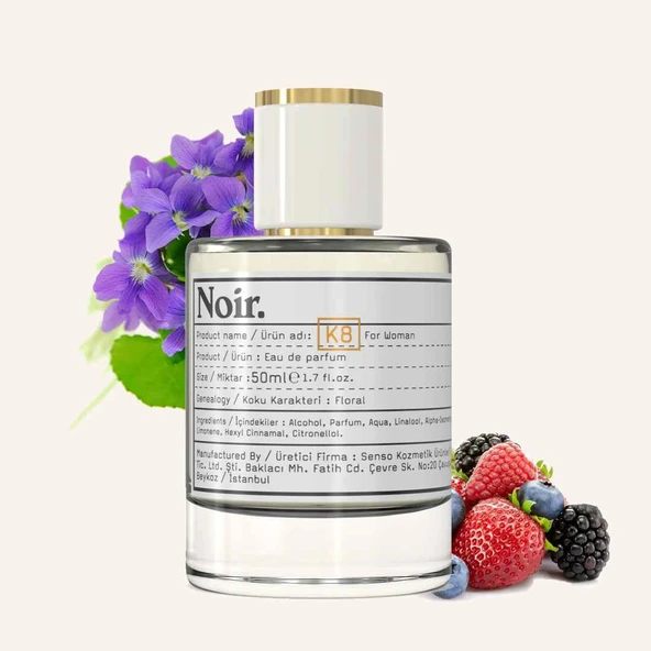 Noir. K8 Kadın EDP Parfüm 50 ML ürün görseli 1
