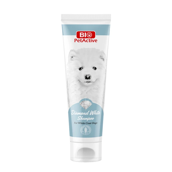 Bio PetActive Diamond Beyaz Tüylü Köpek Şampuanı 250 ML. ürün görseli 1