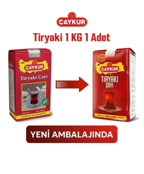 Çaykur Tiryaki 1 kg Çay ürün görseli 1