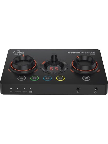Creative Sound Blaster Gc7 - Dac Amp - Programlanabilir Düğmeler, Süper X-Fi - 7.1 - Pc- Ps4 / Ps5, Nintendo - Xbox Uyumlu ürün görseli 1