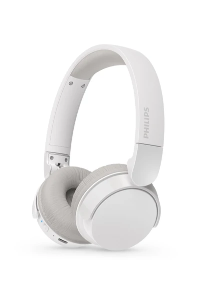 Philips Tah3209WT Kablosuz Kulak Üstü Kulaklık Dinamik Bas, Bluetooth, 25 Saat Kullanım Beyaz ürün görseli 1