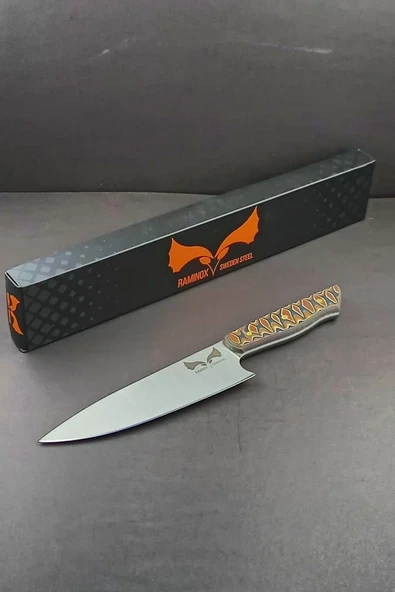 Raminox Deba Şef Bıçağı - 29 cm / 3mm Acerinox Çelik ürün görseli 1
