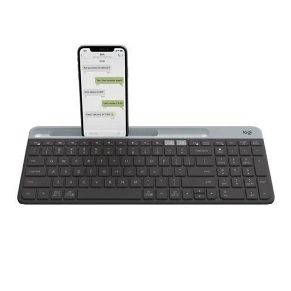 LOGITECH K580, Siyah, 920-010624, Slim Multi Device, Bluetooth, Türkçe Q, Klavye - Resim 2