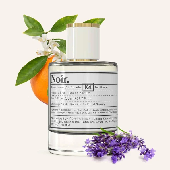 Noir. K4 Kadın EDP Parfüm 50 ML ürün görseli 1