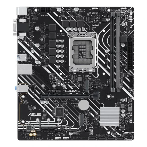 Asus Prime H610M-E D5 Csm 1700P Vga Hdmi Dp - Resim 2