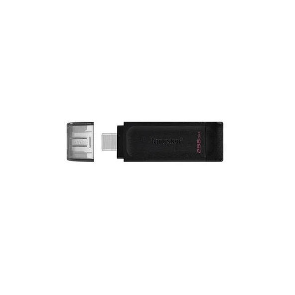 Kingston 256GB USB-C 3.2 Gen 1 DataTraveler 70 - DT70/256GB ürün görseli 1