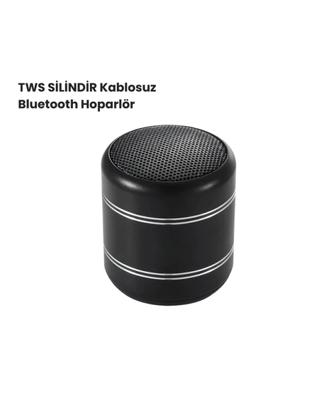 Mini Speaker Silindir ürün görseli 1