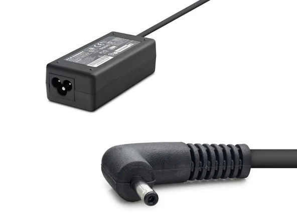 19V 2.37A 45W Laptop Adaptörü - 3.0X1.1Mm - Asus Samsung Uyumlu - Siyah HD799 ürün görseli 1