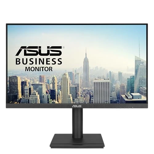 ASUS Business VA27DQFS - 27 inç Full HD Monitör - Çerçevesiz, ergonomik, Adaptive-Sync, EPEAT Gold - 100 Hz, 16:9 IPS panel, 1920x1080 - DP, HDMI, D-Sub, USB Hub, Hoparlör ürün görseli 1