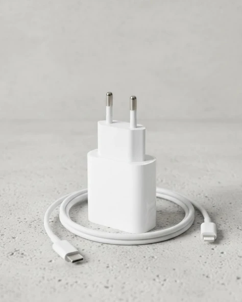 İphone 14 13 12 11 Xr Xs Max 20w Lightning Şarj Adaptörü Kablo Dahil ürün görseli 1