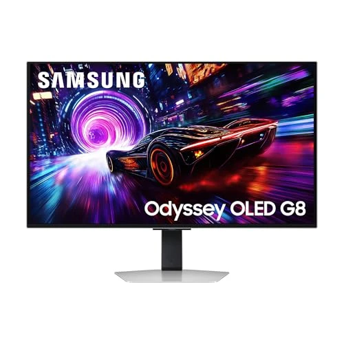 Samsung Odyssey OLED G81SF Oyun Monitörü 32 inç 4K, QD-OLED, UHD, 3840 x 2160, 240 Hz, 0,03 ms (G/G), AMD FreeSync Premium Pro, G-Sync uyumlu, yanma koruması Safeguard+, Glare Free, LS32FG814SUXEN ürün görseli 1