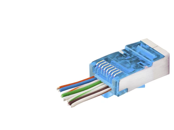 Cat6E Ez Rj45 Metal Konnektör 100 Adet Plastik Kutu - M.i ND2420 ürün görseli 1