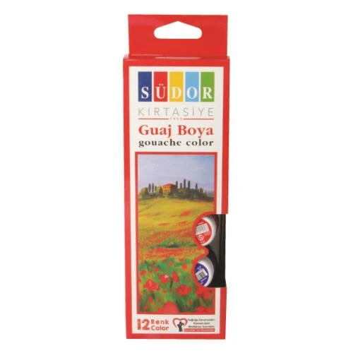 Südor Guaj Boya Seti 12X15 Ml Sd-525 ürün görseli 1